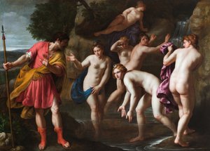 Diana y Acteón de Alessandro Turchi