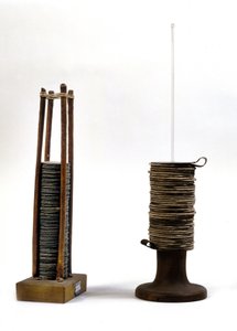 Las pilas de Alessandro Volta. Museo de Ciencia y Tecnología, Milán de Alessandro Volta