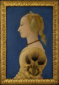 Retrato de una dama de Alesso Baldovinetti