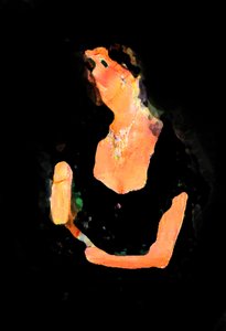 Mujer solitaria, 2020 de Alex Caminker