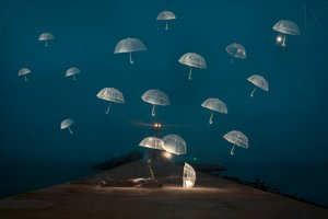 La noche de los paraguas flotantes de Alexandar Lazarov