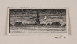 Danés:  Viñeta para "Posthuset i Hirschholm" de H. Hertz