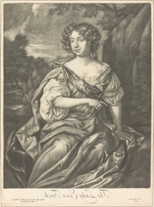 La dama Essex Finch de Alexander Browne after Sir Peter Lely