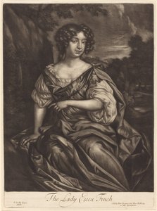 La Dama Essex Finch de Alexander Browne after Sir Peter Lely