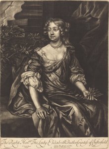 La muy honorable Lady Elizabeth Butler, condesa de Chesterfield de Alexander Browne after Sir Peter Lely