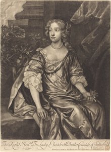 La Muy Honorable Lady Elizabeth Butler, Condesa de Chesterfield de Alexander Browne after Sir Peter Lely