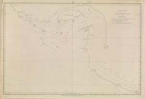 Planos de puertos, Dalrymple, Alexander publicado en 1791. Una carta plana del Golfo de Persia, por el Teniente John Cant 1773