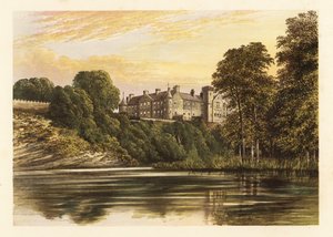 Castillo de Brechin, Angus, Escocia. ,1880 (grabado) de Alexander Francis (after) Lydon