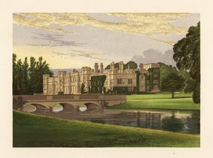 Parque Deene, Northamptonshire, Inglaterra. de Alexander Francis (after) Lydon