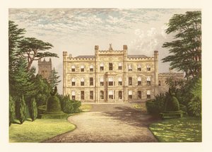 Castillo de Elvaston, Derbyshire, Inglaterra. de Alexander Francis (after) Lydon