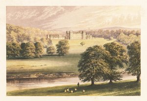 Floors Castle, Roxburghshire, Escocia. de Alexander Francis (after) Lydon