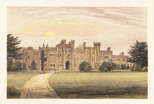 Garnstone, Herefordshire, Inglaterra. ,1880 (grabado) de Alexander Francis (after) Lydon