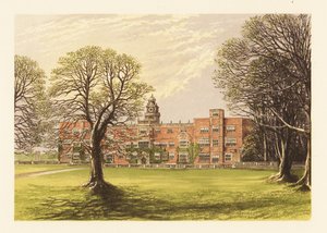 Casa Hatfield, Herefordshire, Inglaterra. de Alexander Francis (after) Lydon