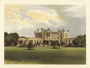 Castillo de Highcliffe, Hampshire, Inglaterra.
