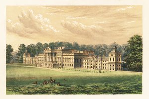 Wentworth Woodhouse, Yorkshire, Inglaterra.,1880 (grabado) de Alexander Francis (after) Lydon