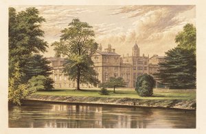 Wilton House, Wiltshire, Inglaterra. ,1880 (grabado) de Alexander Francis (after) Lydon