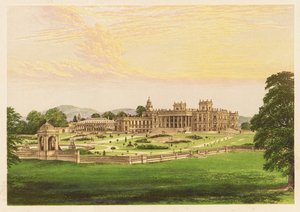 Witley Court, Worcestershire, Inglaterra. 1880 (grabado) de Alexander Francis (after) Lydon