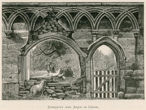 Bolton Priory, Puerta y Arco en el Coro de Alexander Francis Lydon
