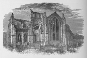 Desde el Este, Abadía de Melrose, c1880, 1897