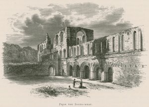 Abadía de Furness, desde el suroeste