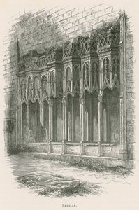 Abadía de Furness, Sedilia de Alexander Francis Lydon