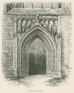 Abadía de Melrose, Puerta Sur de Alexander Francis Lydon