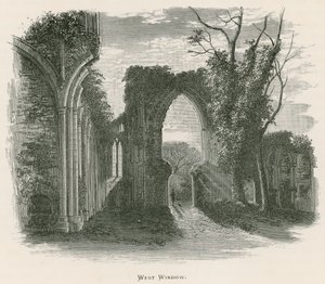 Abadía de Netley, Ventana Oeste de Alexander Francis Lydon