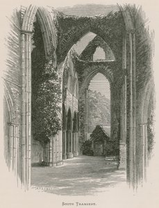 Abadía de Tintern, Transepto Sur
