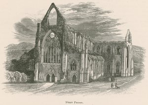Abadía de Tintern, Frente Oeste de Alexander Francis Lydon