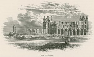 Abadía de Whitby, desde el sur de Alexander Francis Lydon