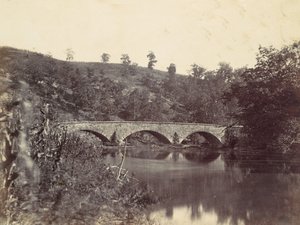 Puente de Antietam, en la carretera de Sharpsburg y Boonsboro, No. 1, septiembre de 1862, 1862