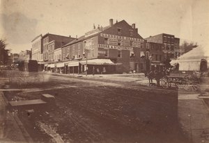 Galería de Gardner, 7th y D Streets, Washington, D.C., 1864