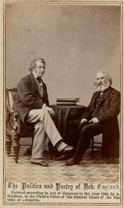 La política y la poesía de Nueva Inglaterra,1863 (foto) de Alexander Gardner