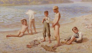 Baño de niños