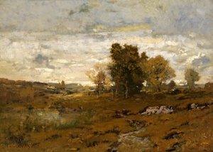 Otoño en Arkville de Alexander H. Wyant