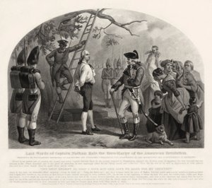 Últimas palabras del capitán Nathan Hale de Alexander Hay Ritchie