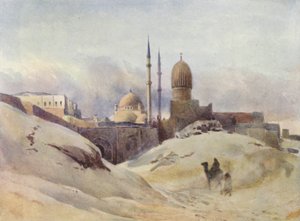 La Ciudadela, El Cairo, en una tormenta de arena de Alexander Henry Hallam Murray