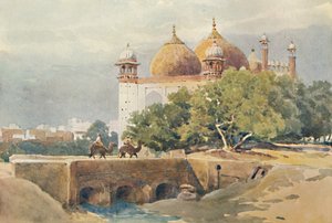 La Mezquita Jumma, Agra, c1880 1905 de Alexander Henry Hallam Murray