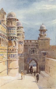 El Palacio Man Sing, Gwalior de Alexander Henry Hallam Murray