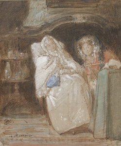 De peettante
La madrina (título en el objeto) de Alexander Hugo Bakker Korff