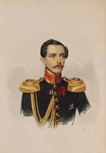 Retrato de Mikhail Vasilyevich Pashkov 1802-1863, 1838