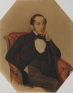 Vasily Petrovich Zubkov 1799-1862, 1846 de Alexander Ivanovich Klünder