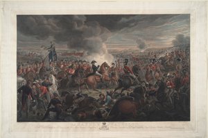 La batalla de Waterloo