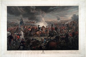 La batalla de Waterloo