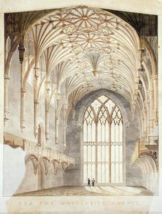 Interior de la Capilla de la Universidad de Nueva York