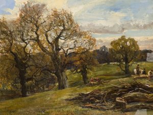 Bosque de Cadzow, c.1860 de Alexander Jnr. Fraser