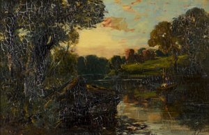 Escena del río de Alexander Jnr. Fraser