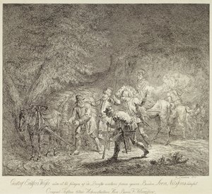 Gustav Vaasa cargado de paja de Alexander Lauréus