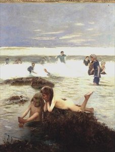 En la Playa de Alexander M. Rossi