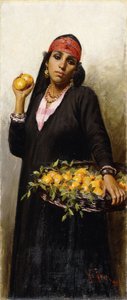El vendedor de naranjas, 1898 de Alexander M. Rossi
